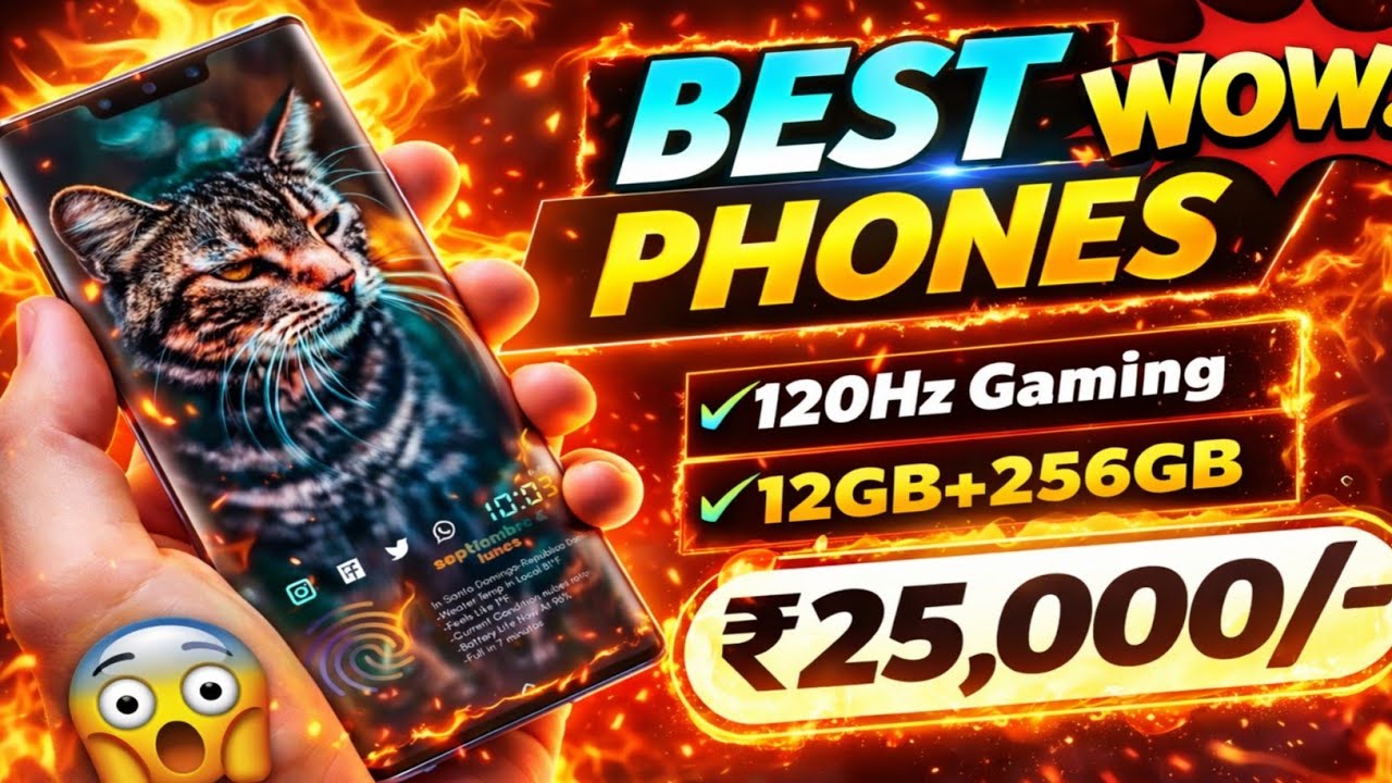Best 5G Phone Under 25000⚡ Best 5G Mobile Under 25000⚡ Best 5G Smartphone Under 25000