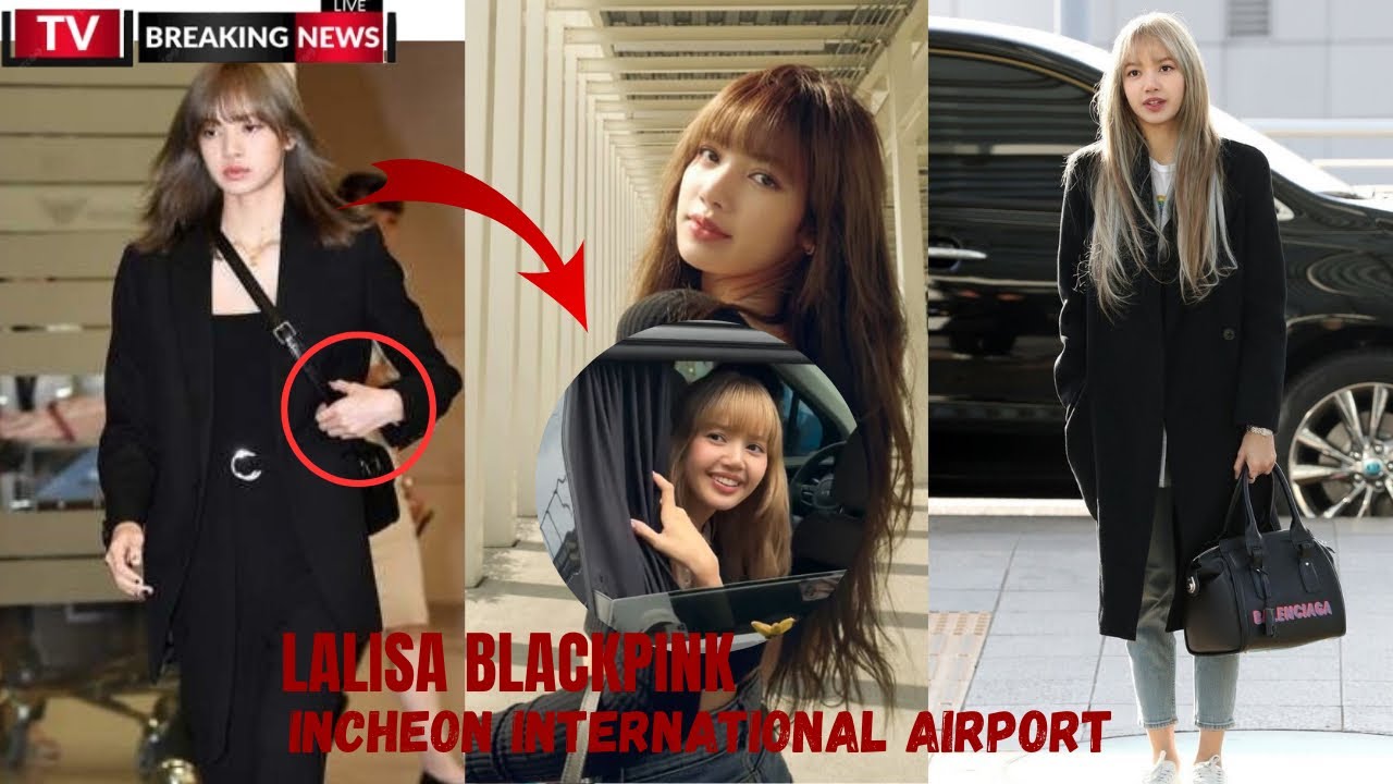 BLACKPINK's Lisa Departs for Paris: Moments in Incheon That Touched Fans 😍