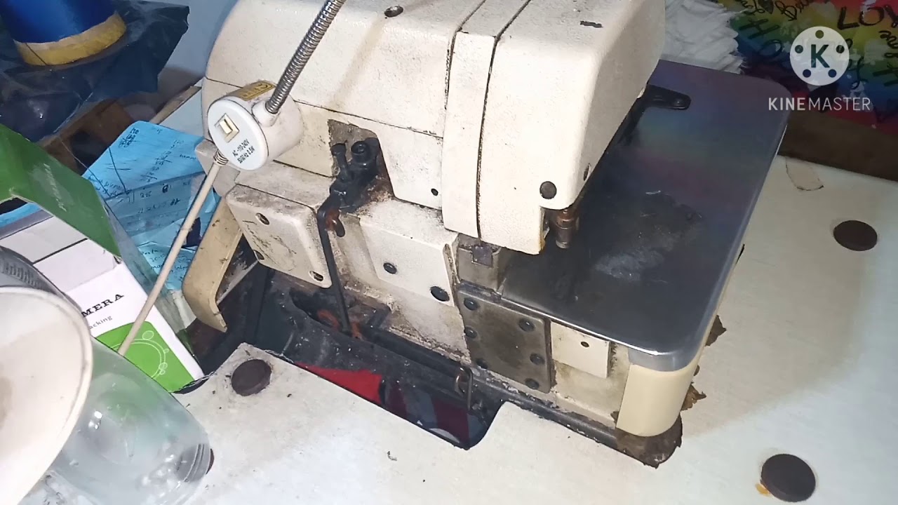 Paano mag adjust Ng foot Ng edging Sewing machine//sew tech