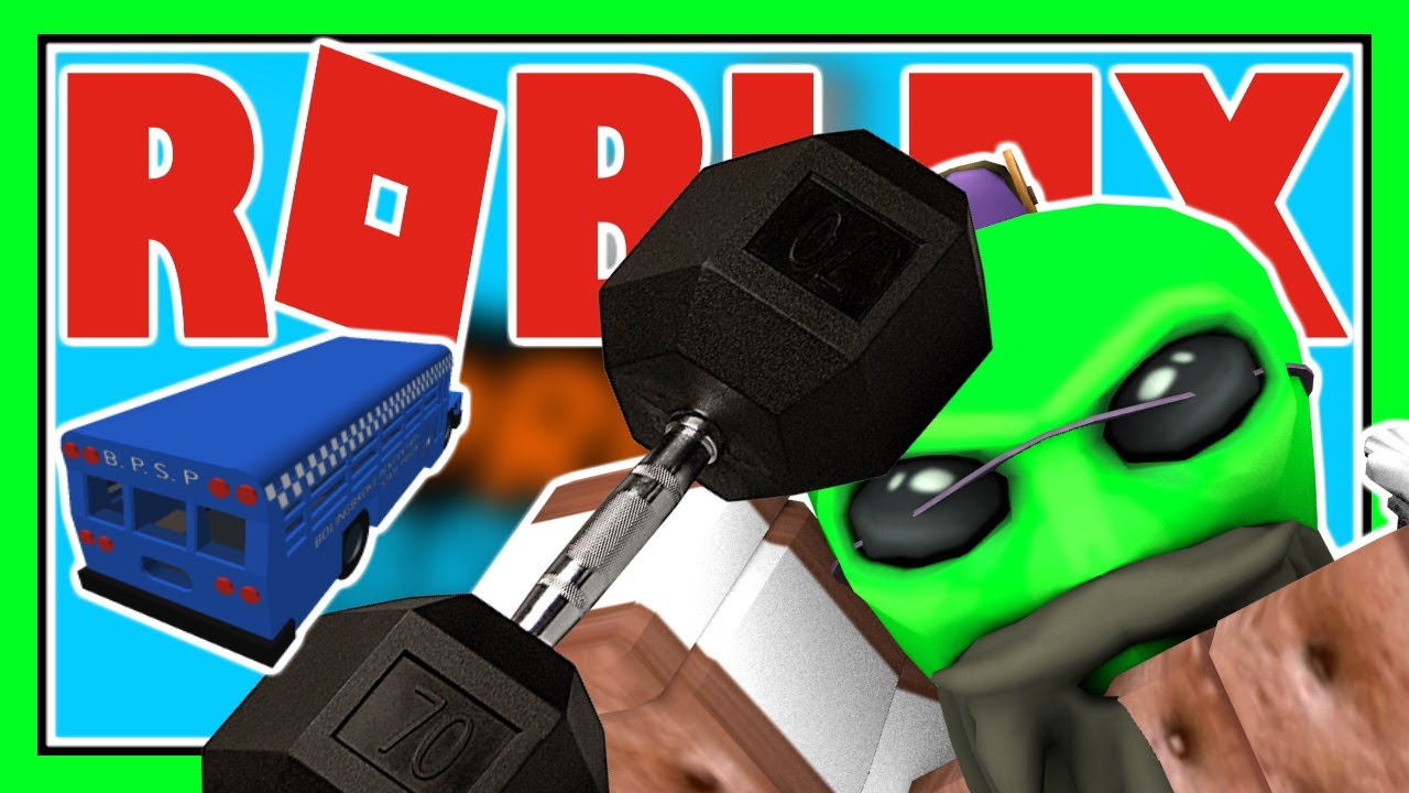 PUMPING IRON in ROBLOX | PRISON BREAK
