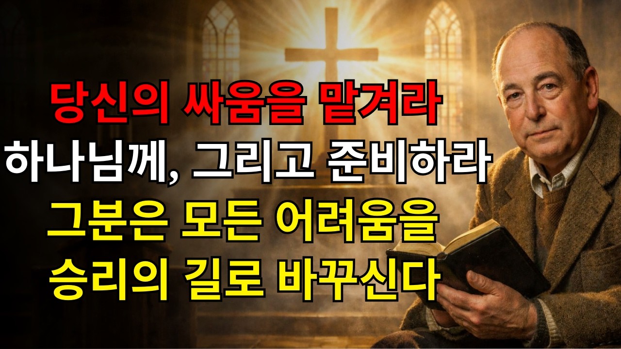 당신의 싸움을 하나님께 맡기고 준비하라! 그분은 모든 어려움을 당신을 감동시킬 승리의 길로 바꾸고 계신다! | C.S. 루이스