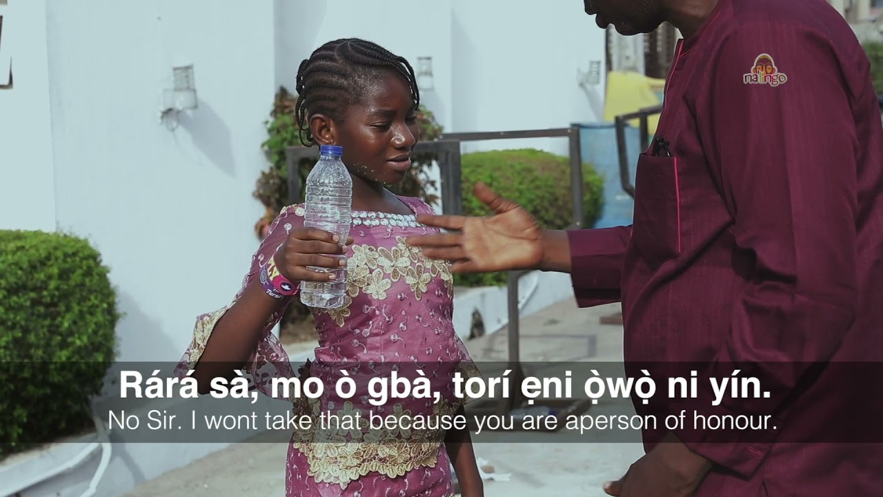 Learning Yòrúba; Máṣe ṣe ìdọ̀tí sílẹ̀ - Do not litter on the ground