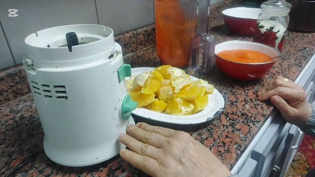 عصير برتقال بالجزر اعتمدوه في رمضاناحلي عصير👆🍊