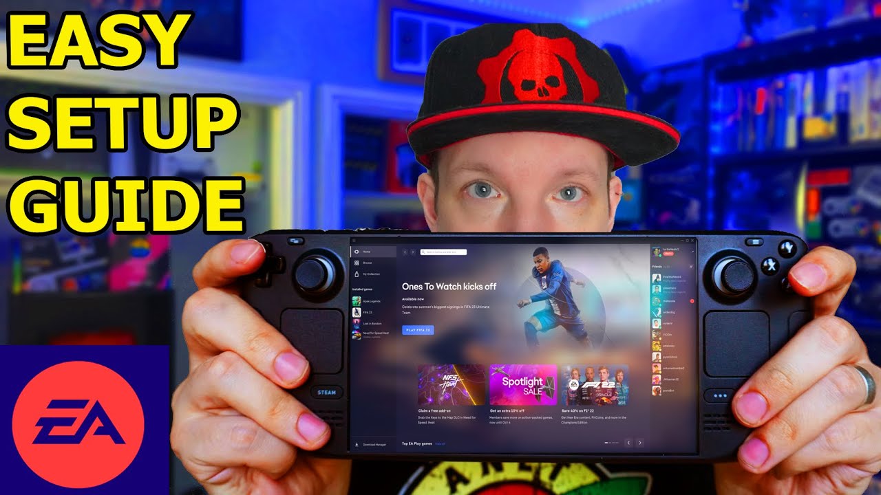 How to install EA App on the Steam Deck