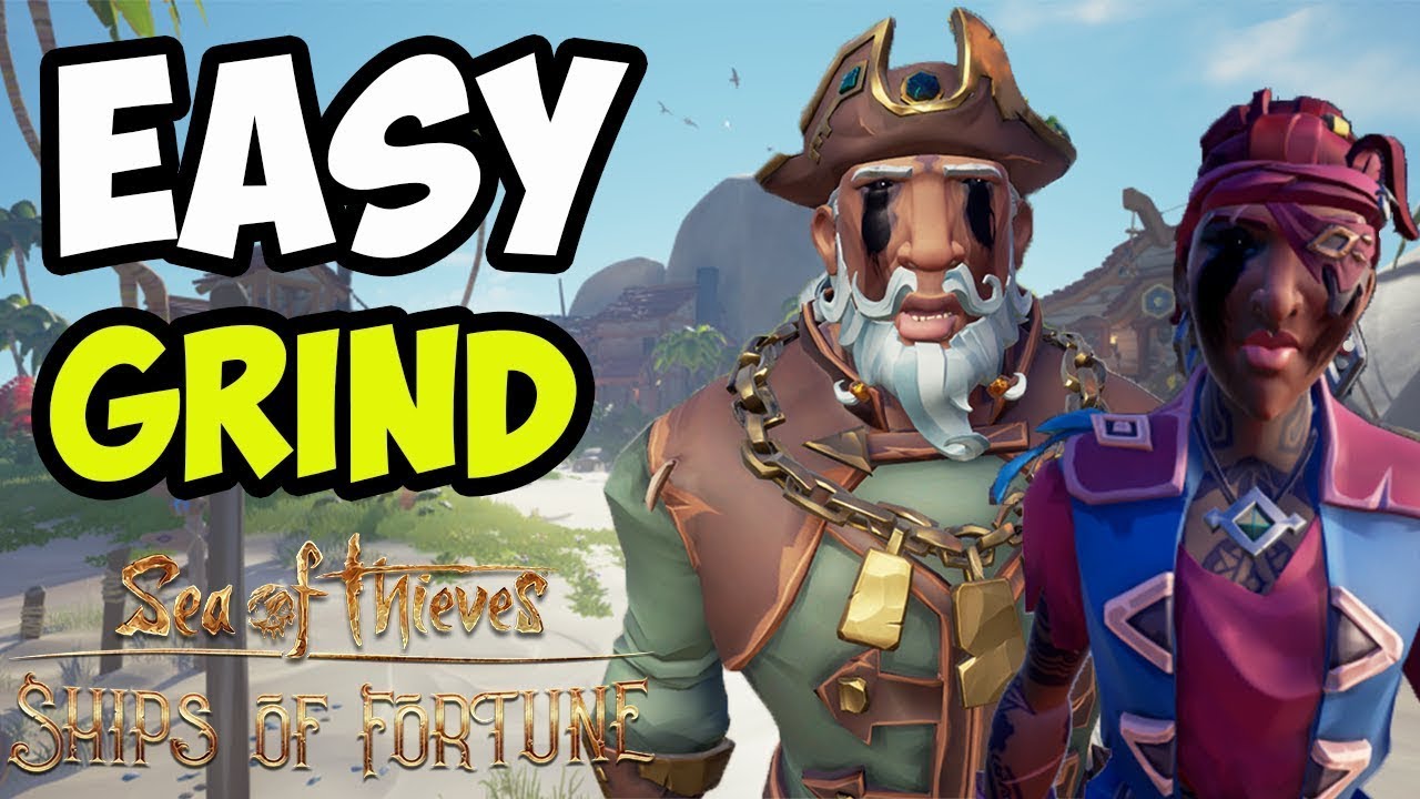 The EASIEST and BEST way to get DUBLOONS in Sea of Thieves! - SOLO grinding method!