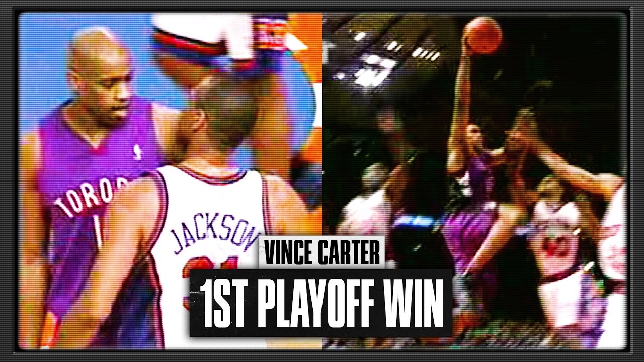 Vince Carter's First Playoff Victory | April 26th 2001 R1G2