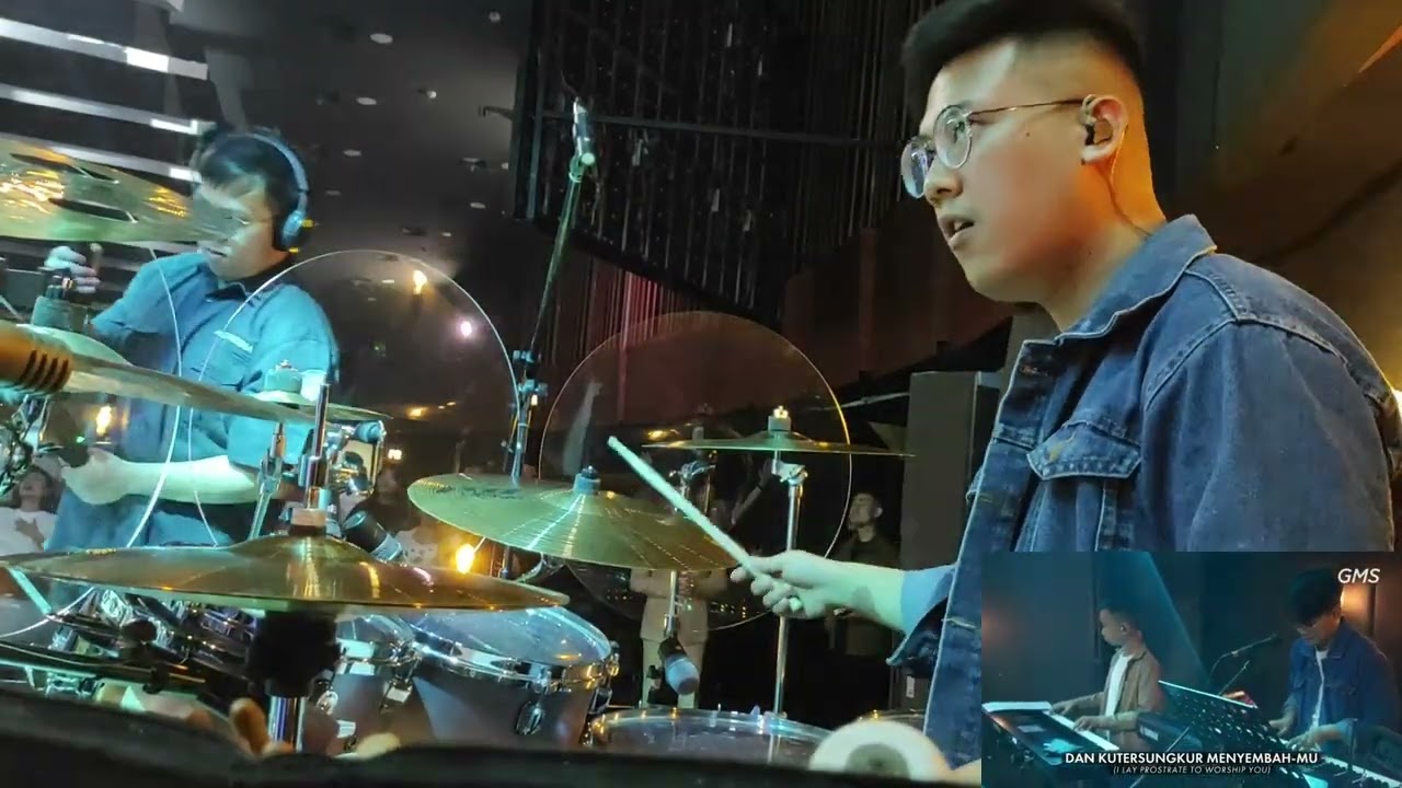 Symphony Worship - Hadirat-Mu Memenuhiku Drumcam [GMS Medan Ministry]