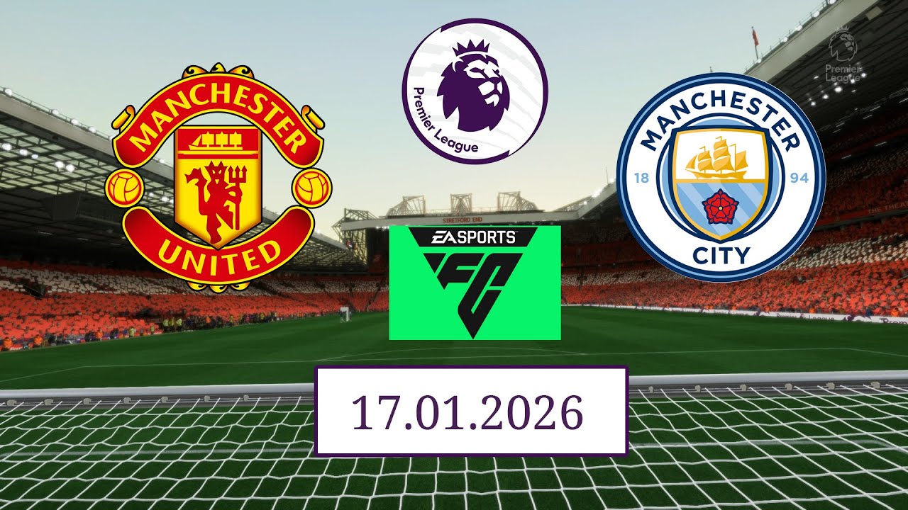 FC26 [Manchester Derby] Man UTD vs Man City [EPL W22] 17.01.26 l DELL G15 5515 Laptop Gaming