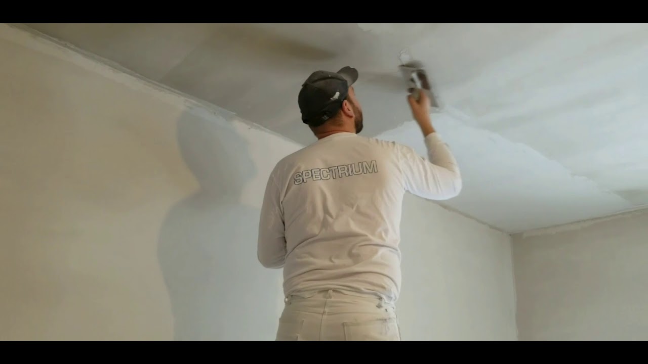 Lath and plaster walls, crown mouldings, and rosette