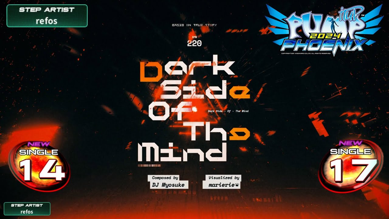 [PUMP IT UP PHOENIX] Darkside Of The Mind(다크사이드 오브 더 마인드) S14 & S17 | PHOENIX 2.07 Update