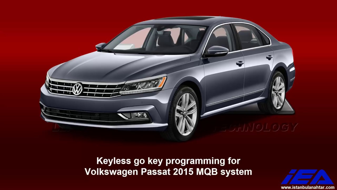 Volkswagen Passat 2015 MQB system - Keyless Go key programming for