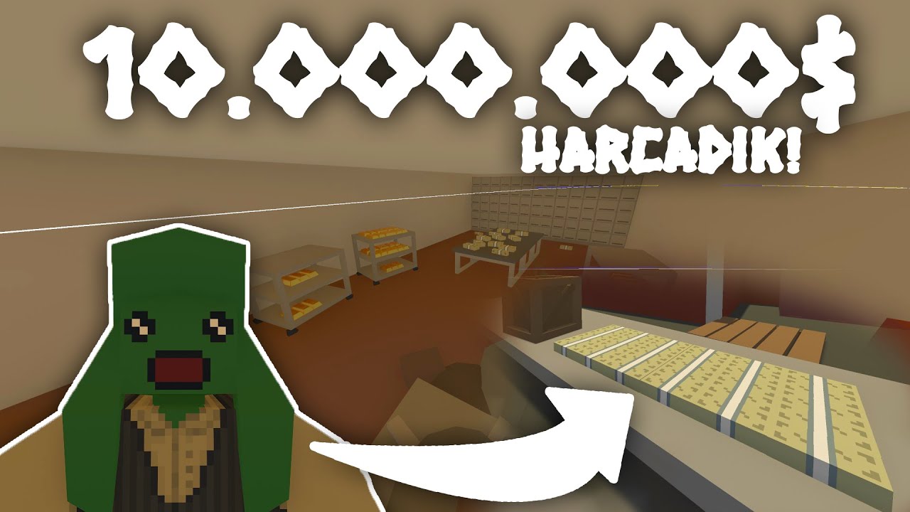 SUNUCUDA 10.000.000$ HARCADIK (TÜM PARA BİTTİ) UNTURNED ROLEPLAY #405