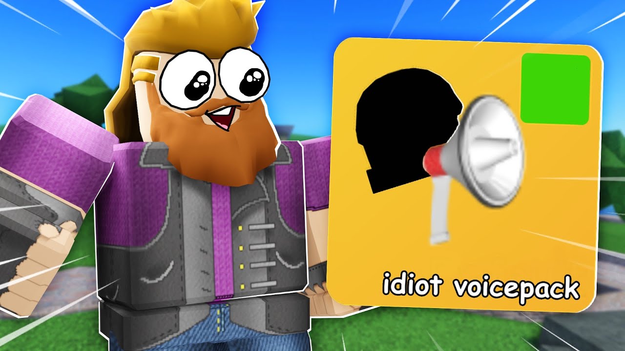 what if i had a VOICE PACK...? (Arsenal Roblox)