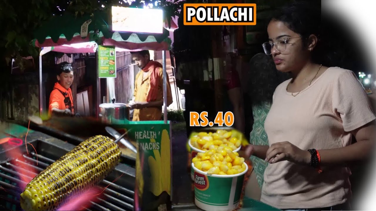 MASALA BUTTER SWEET CORN  FROM NEPAL !!! | POLLACHI STREET FOOD | INDIAN STREET FOOD