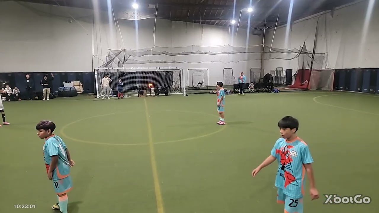 AMERICA VALLEJO  11-1 EN EL TORNEO DE MARTINEZ CA.  02/15/26 PRIMER TIEMPO 