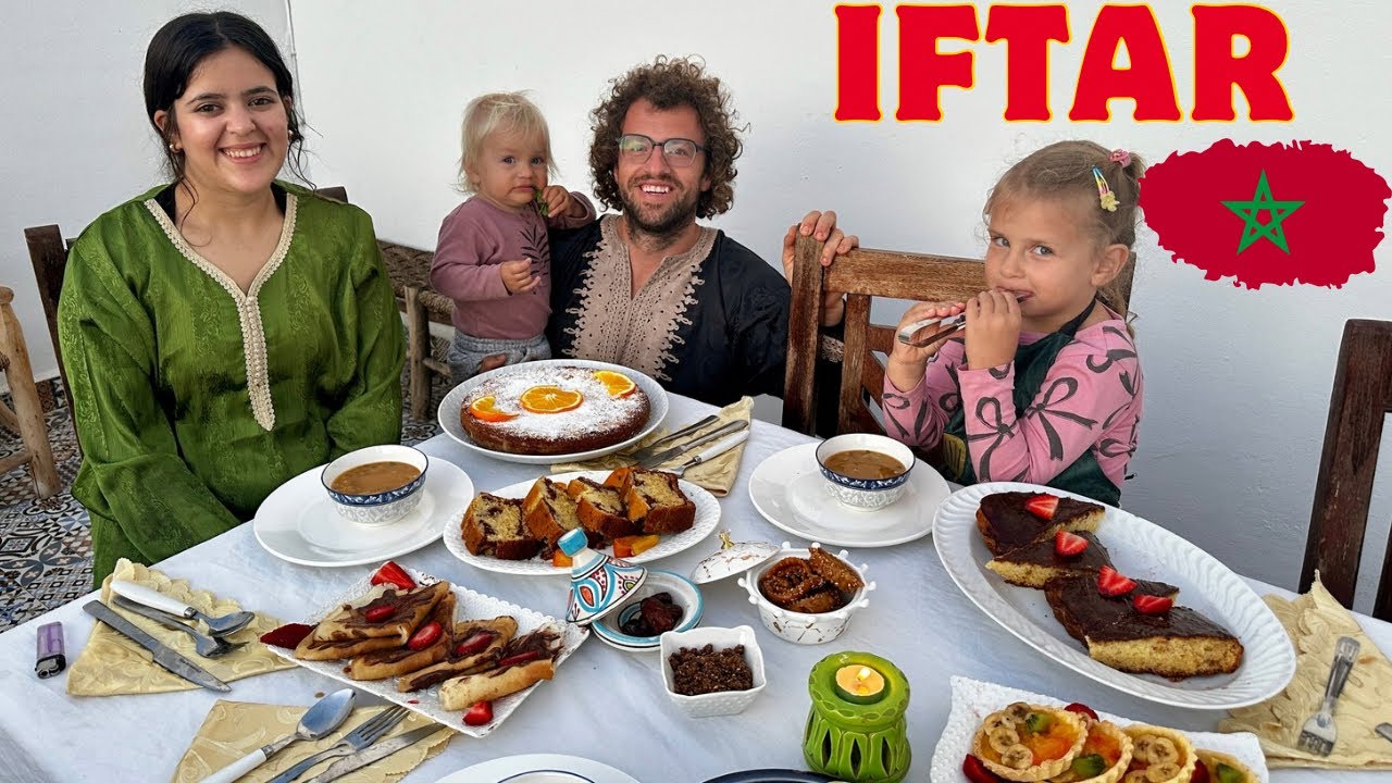 Moroccan Ramadan Breakfast (Iftar) + Seafood Briwat Cooking Class 🇲🇦
