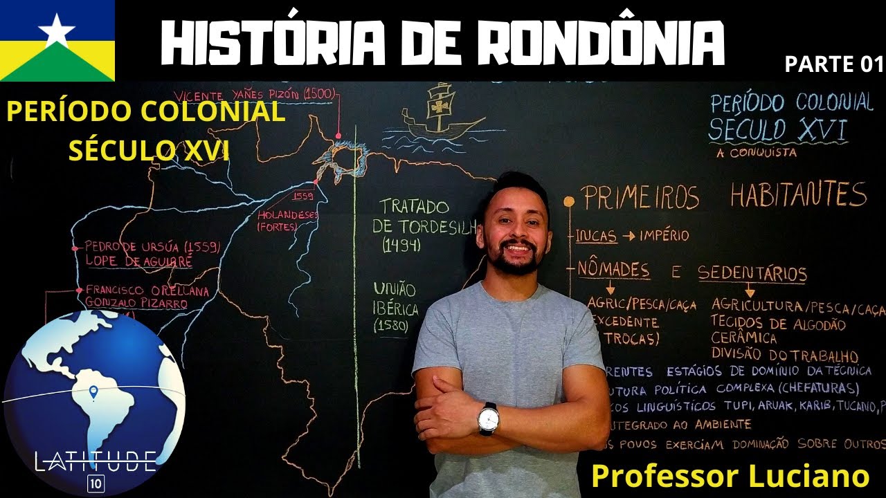 HISTÓRIA DE RONDÔNIA - INTRODUÇÃO SÉCULO XVI