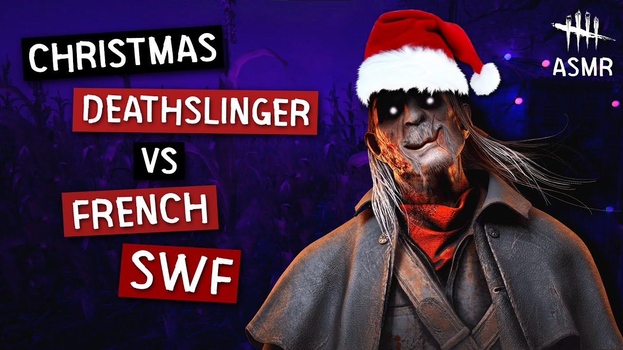 РОЖДЕСТВЕНСКИЙ СМЕРТЕЛЬНЫЙ ЧЕЛОВЕК ПРОТИВ ФРАНЦУЗСКОГО SWF 🔫🎄 DBD ASMR Gaming || Ручная камера, ш...