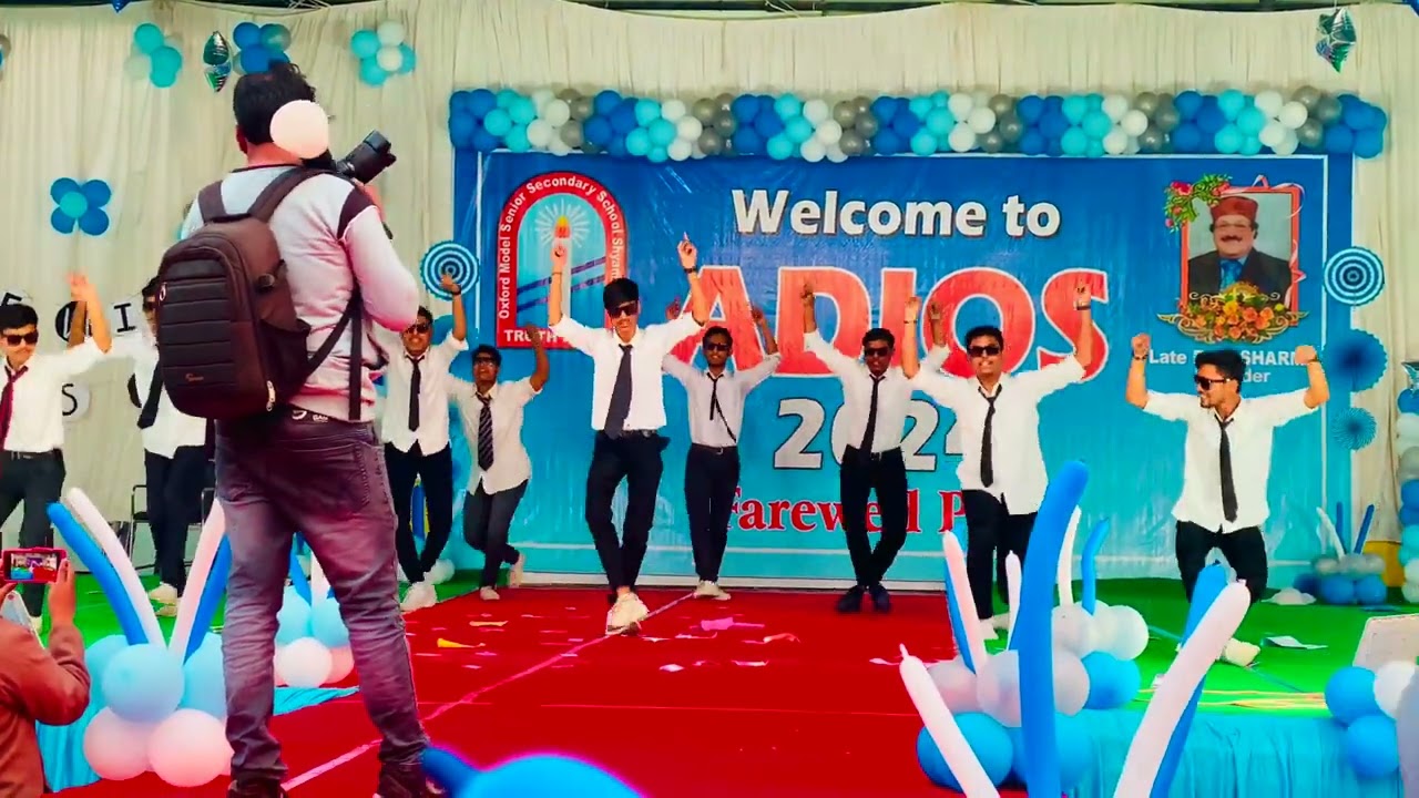 When Backbenchers Performs || Oxford Model Senior Secondary School || Farewell 2024 || Commercians🔥⚡