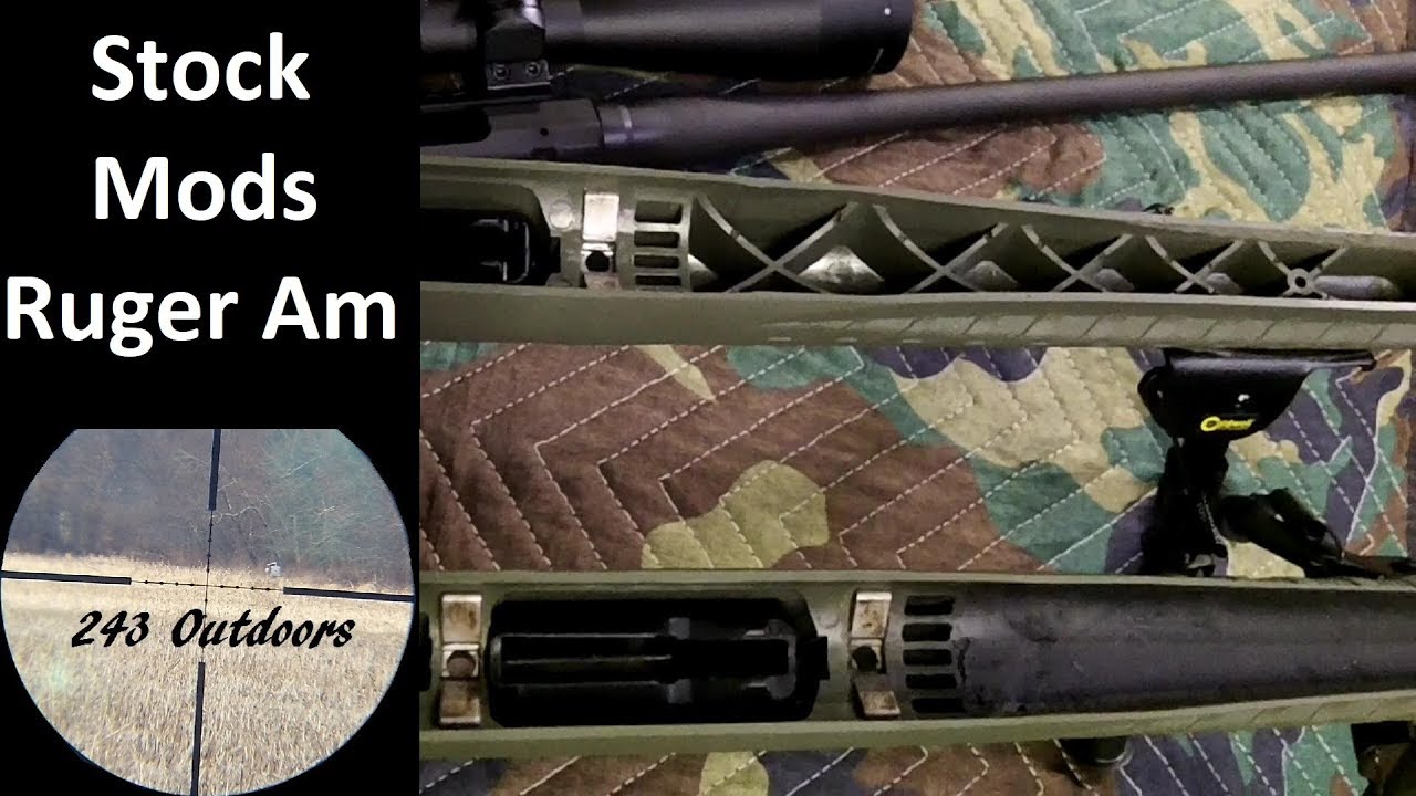 Stock Modifications for the Ruger American