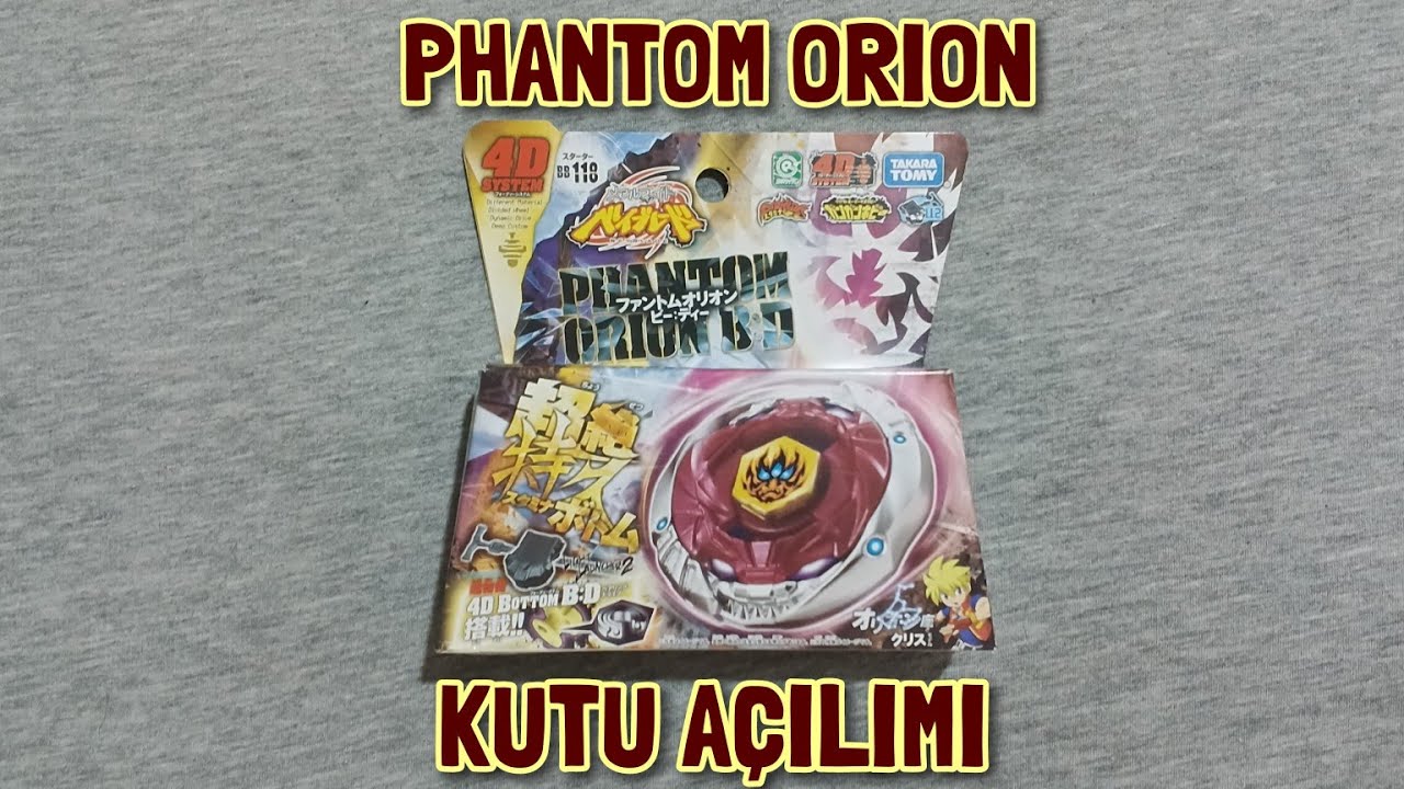 PHANTOM ORION | KUTU AÇILIMI | TAKARA TOMY