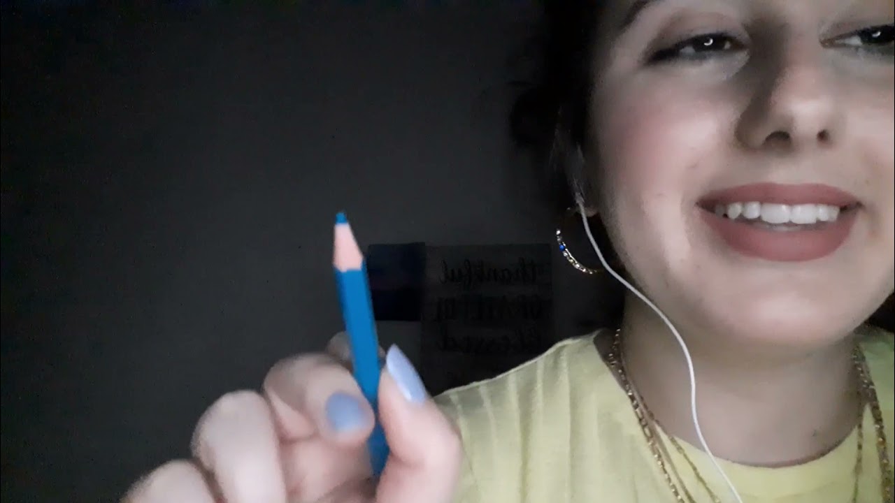 ASMR Arabic 💫 || Tracing your name.~ soft spoken||  كتابة اسمك في الهواء