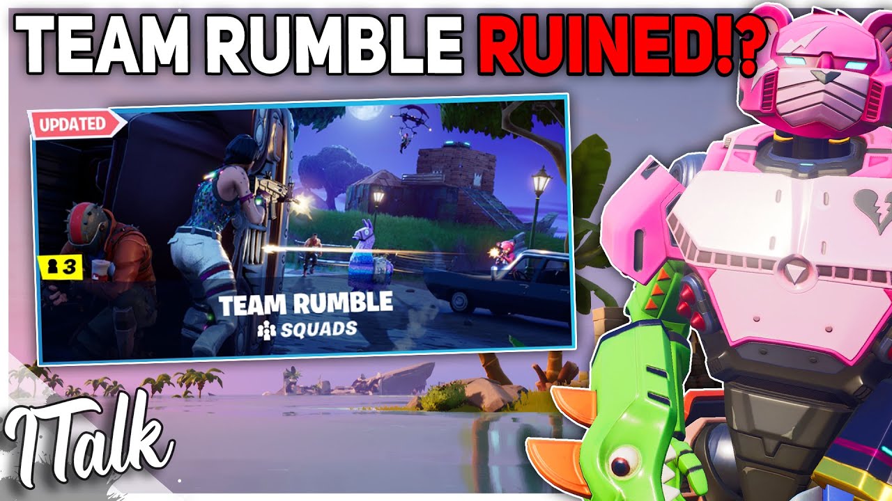 Team Rumble CHANGED In Season 7 - Survey Already Sent Out! (Fortnite Battle Royale)