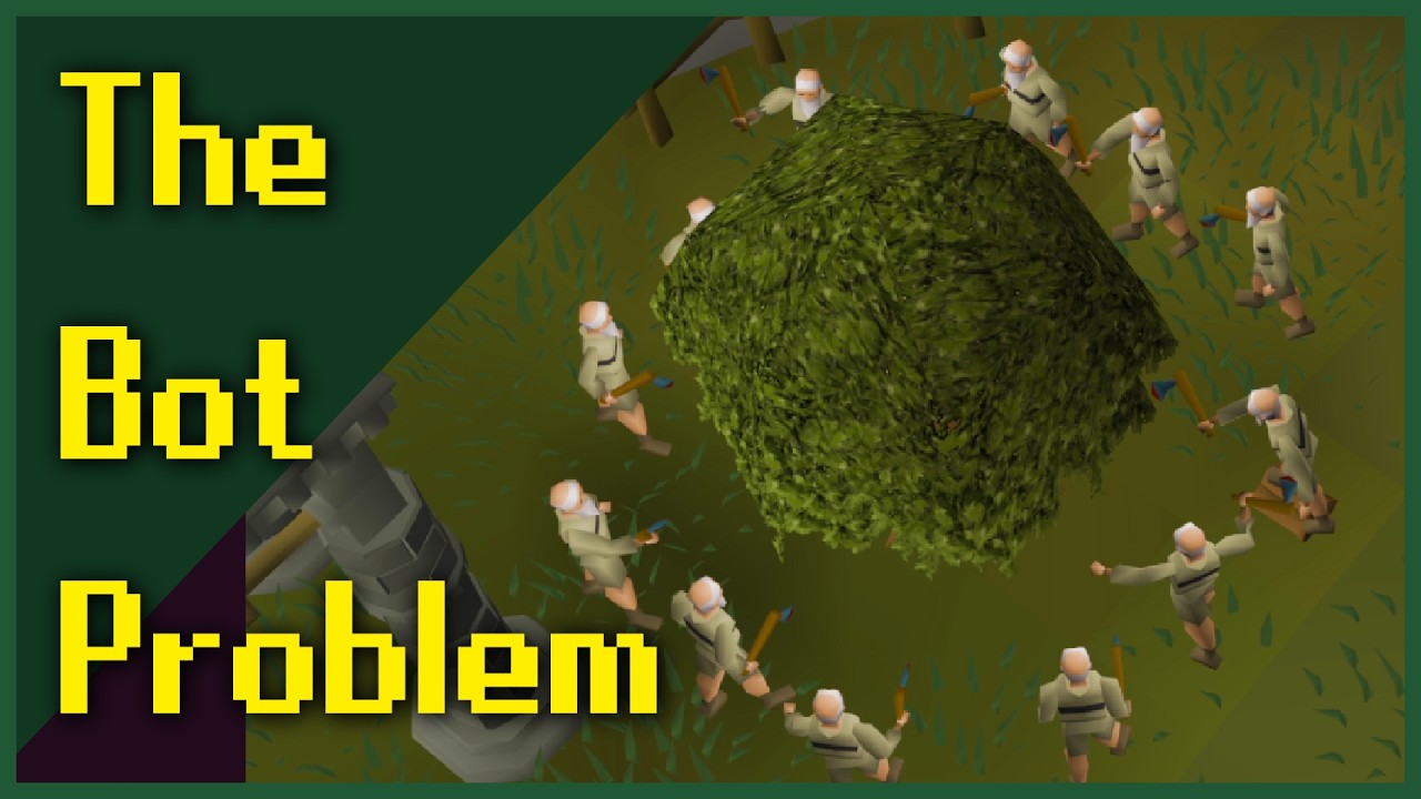 Почему Jagex просто не забанит всех ботов?