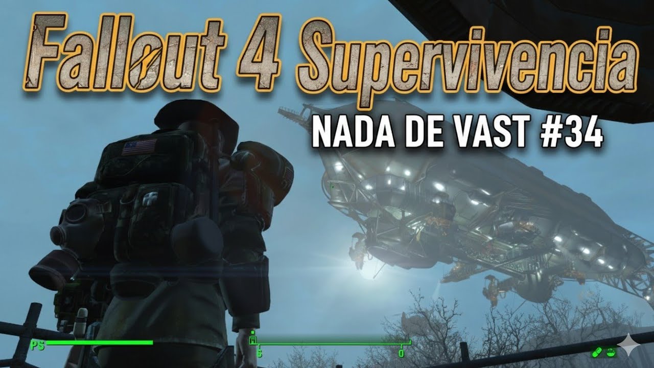  Fallout 4_Supervivencia_Nada_de_VATS:Reuniones(Gameplay español ps5)