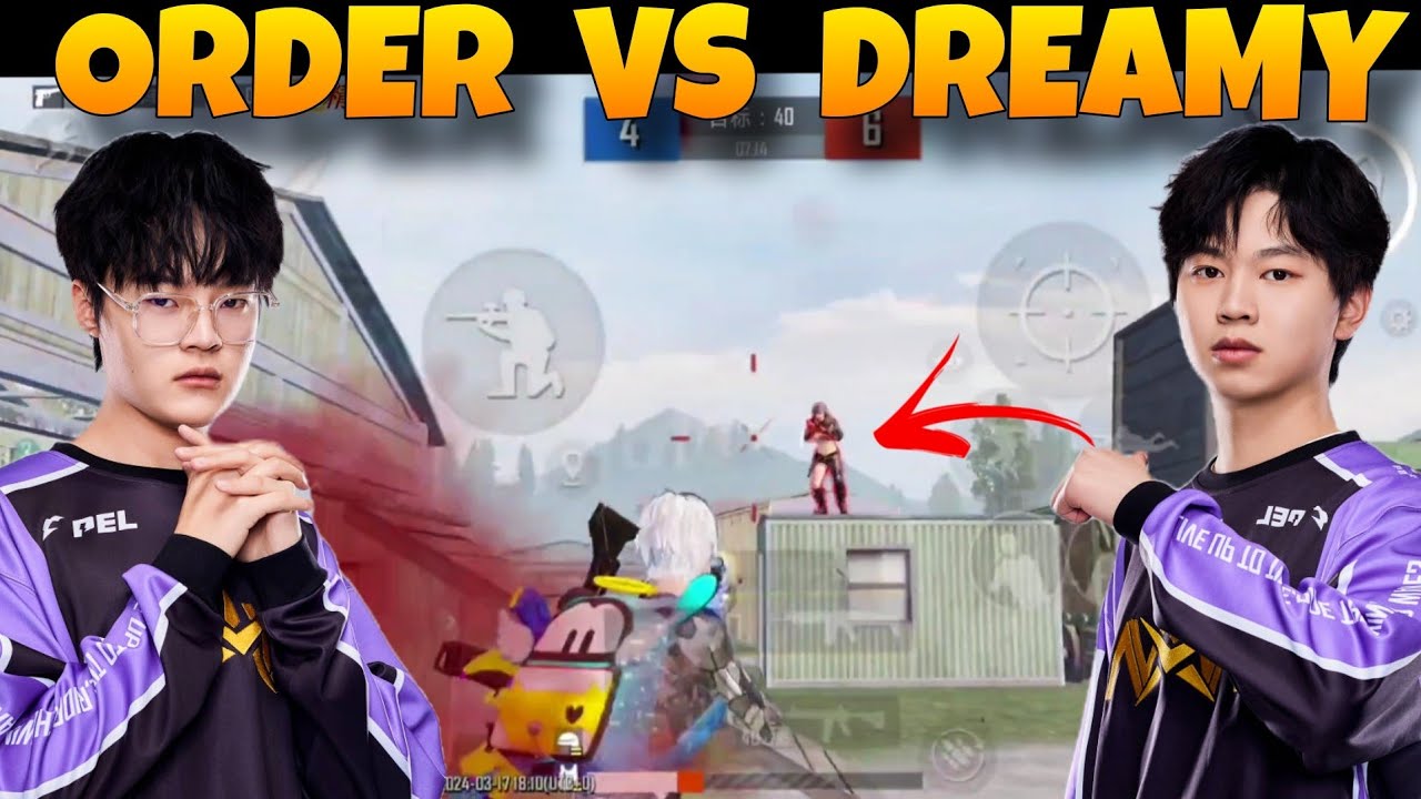 Nv Order vs Nv DreamY 1v1 Intense TDM Battle In PUBG Mobile Global!!🔥🔥