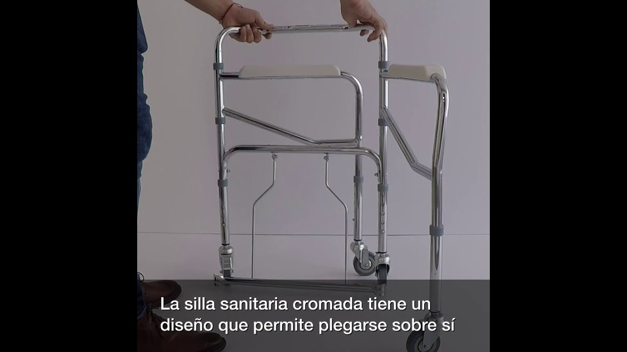 Silla sanitaria o Silla pato para pacientes en casa