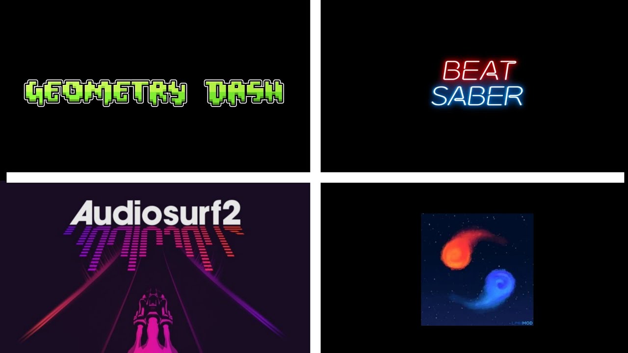 Lchavasse & Cubixyblue - Space Abyss In 4 Different games 
