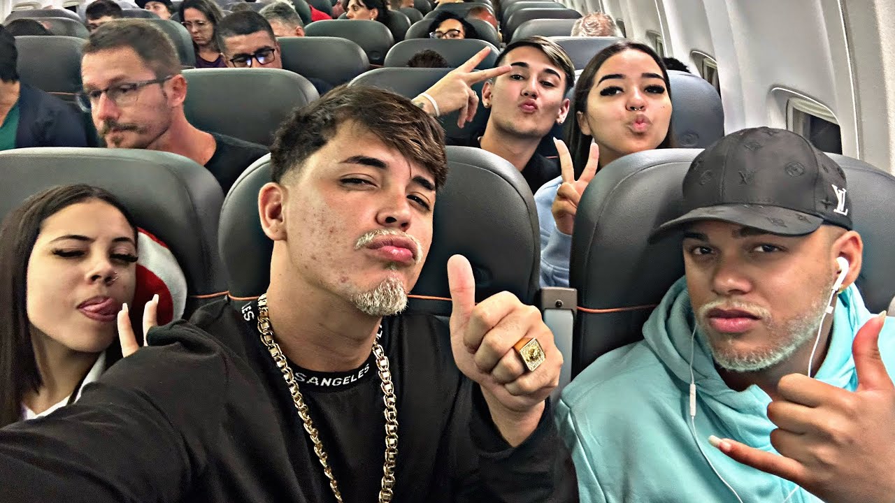 ACONTECEU ALGO INESPERADO NESSE VOO ! Jhessy chorou !
