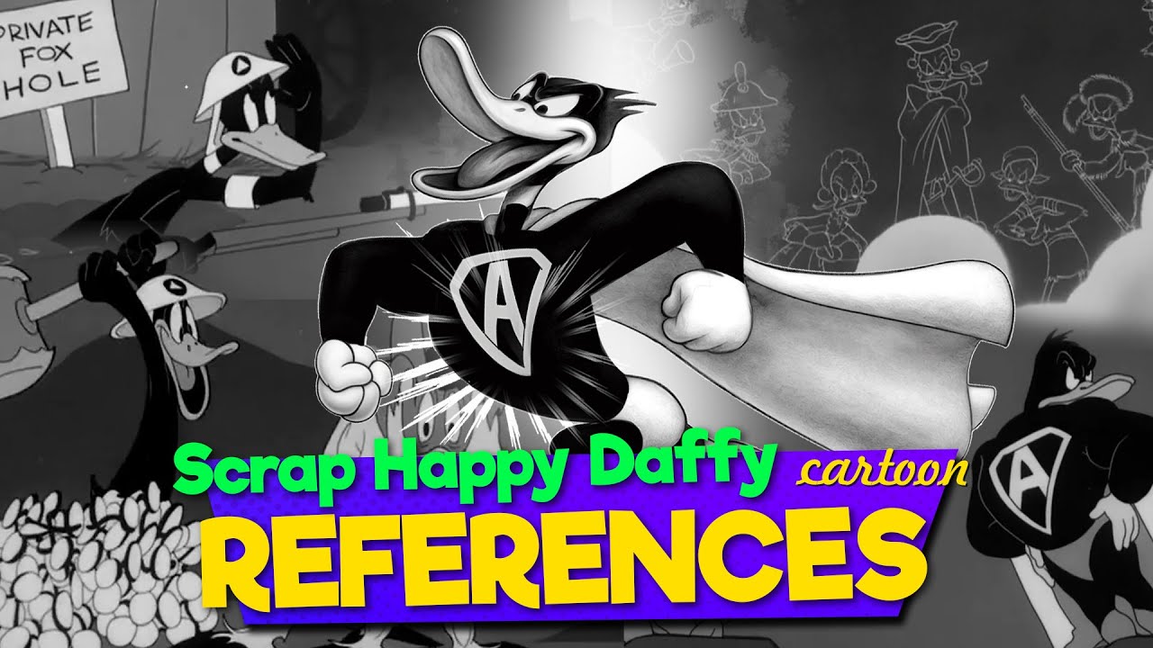 Scrap Happy Daffy CARTOON REFERENCES I Looney Tunes World of Mayhem