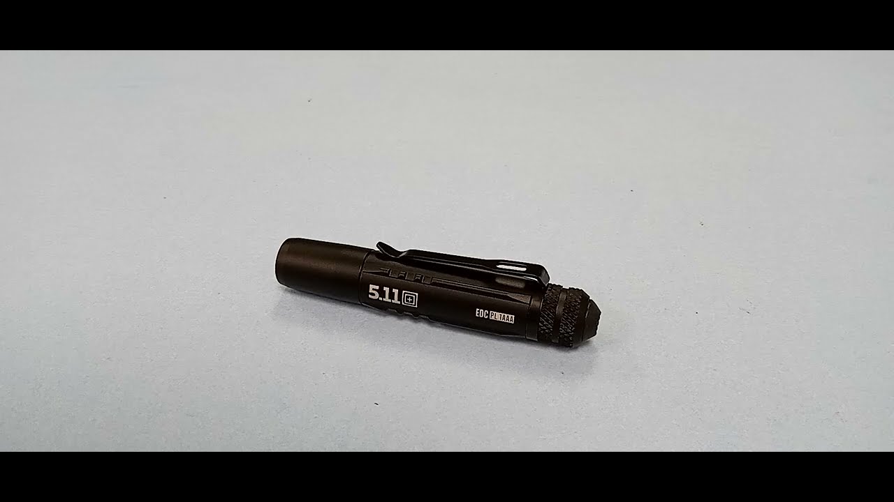 5.11 EDC PL1AAA flashlight overview.