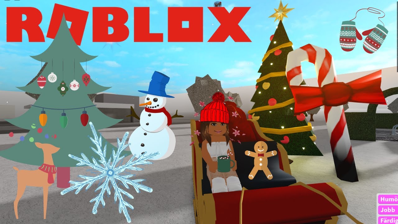 JULPYNTAR HEEEELA MITT HUS I BLOXBURG - ROBLOX