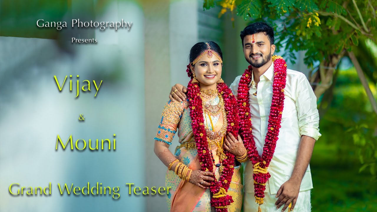 VIJAY WEDS MOUNI | GRAND NAIDU WEDDING | SR PALACE SIVAKASI | TEASER | GANGA PHOTOGRAPHY