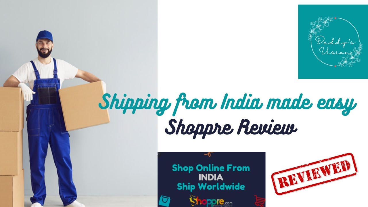 Shipping from India || Shoppre Review || Parcel & Courier Service from India