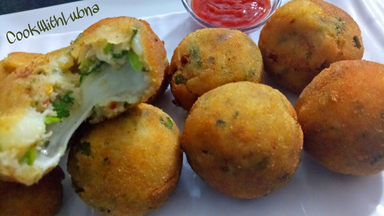 Cheese Balls Recipe / Potato-Chicken Cheese Balls/ Yummy Snack Recipe