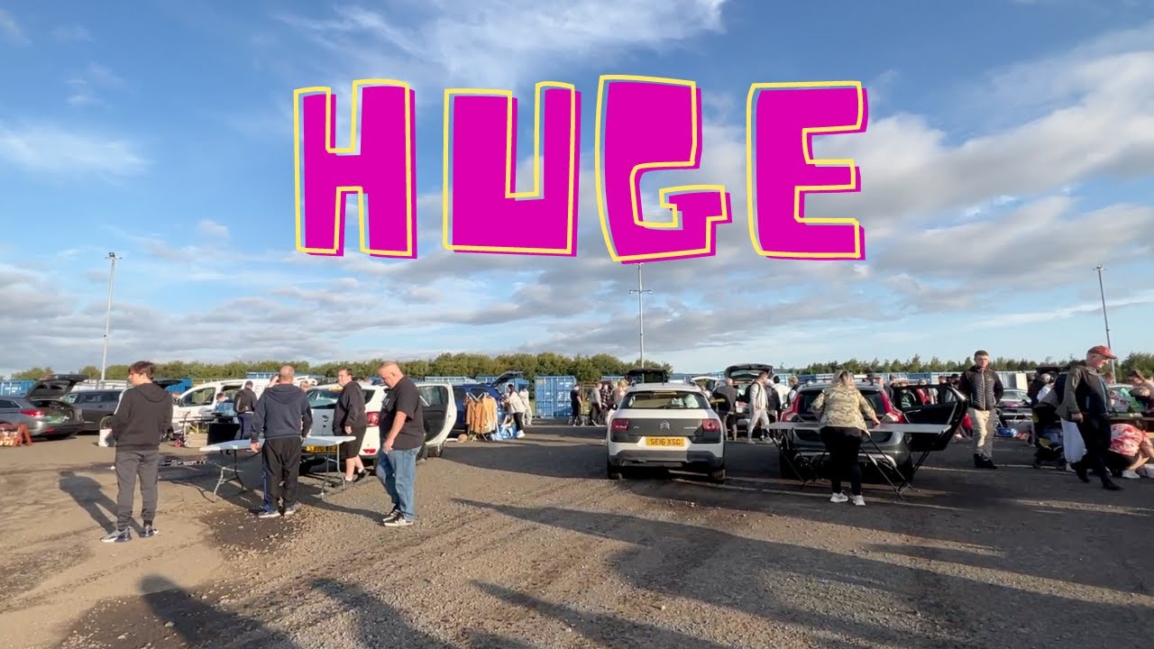 BIGGEST Car Boot Sale In Scotland! #reseller #ebay