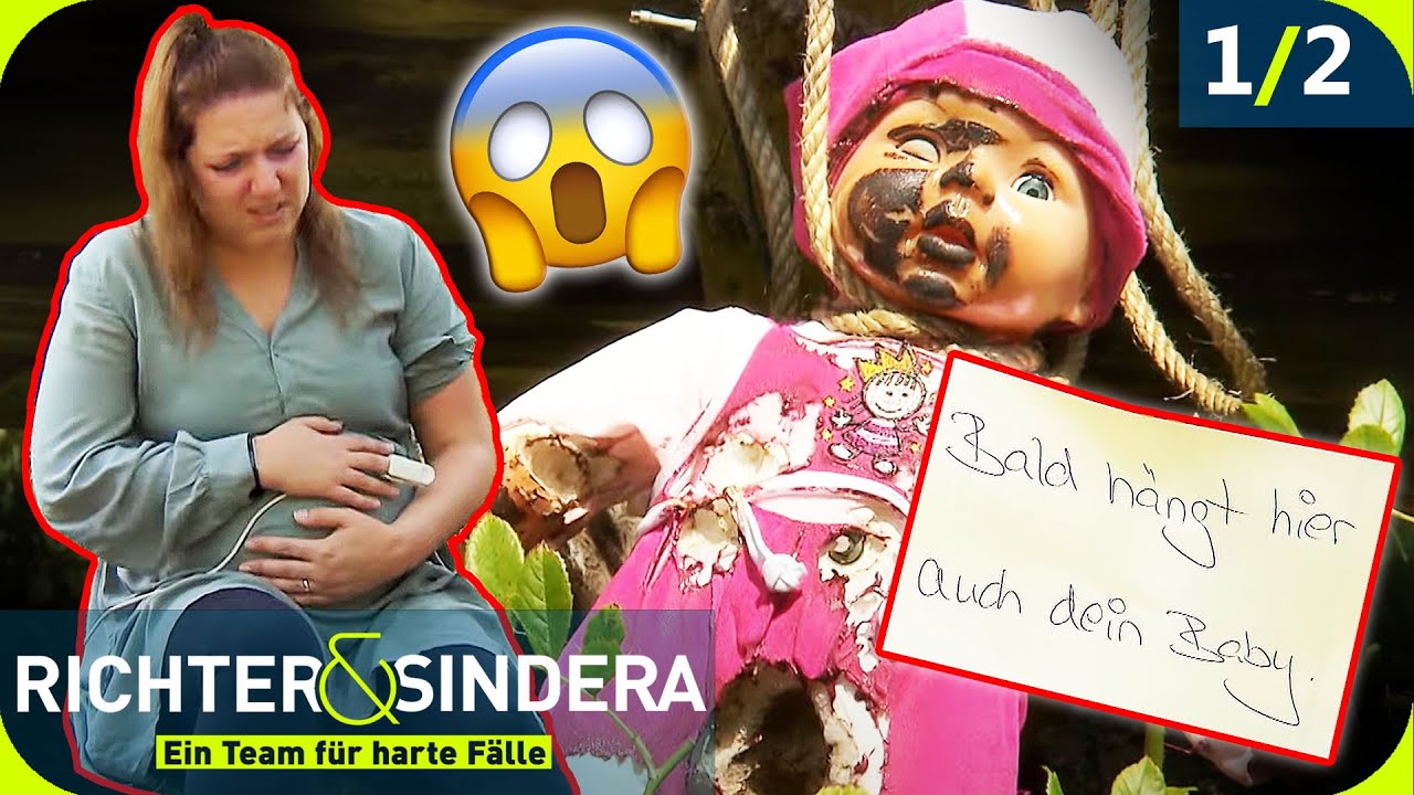 Creepy Puppen!! Hochschwangere wird aufs &Auml;u&szlig;ere bedroht 🤰🏻​😱​ |1/2| Richter & Sindera | SAT.1