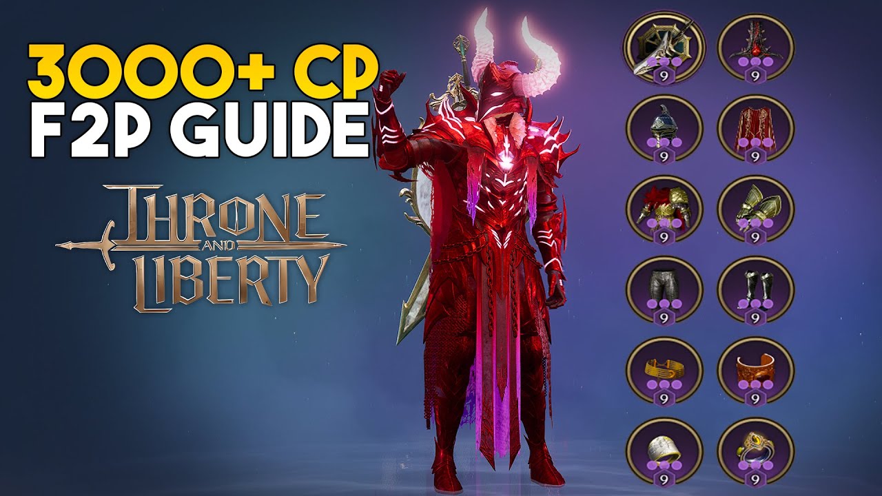 Throne & Liberty | 3000+ CP as F2P & NO ALTS! (Guide & Tips)