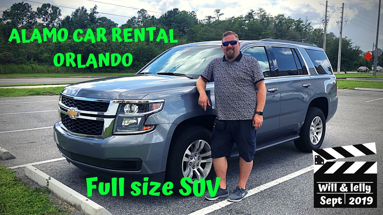CHEVROLET TAHOE Rental car | ALAMO | Orlando airport REVIEW