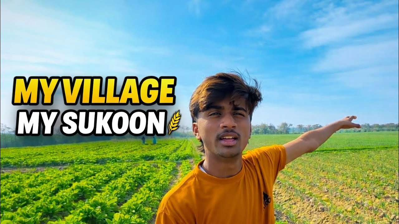 My Village My Sukoon 🌾 | Kisan Ki Zindagi, Sabzi Ki Fasal | Pure Gaon Ka Vlog ❤️