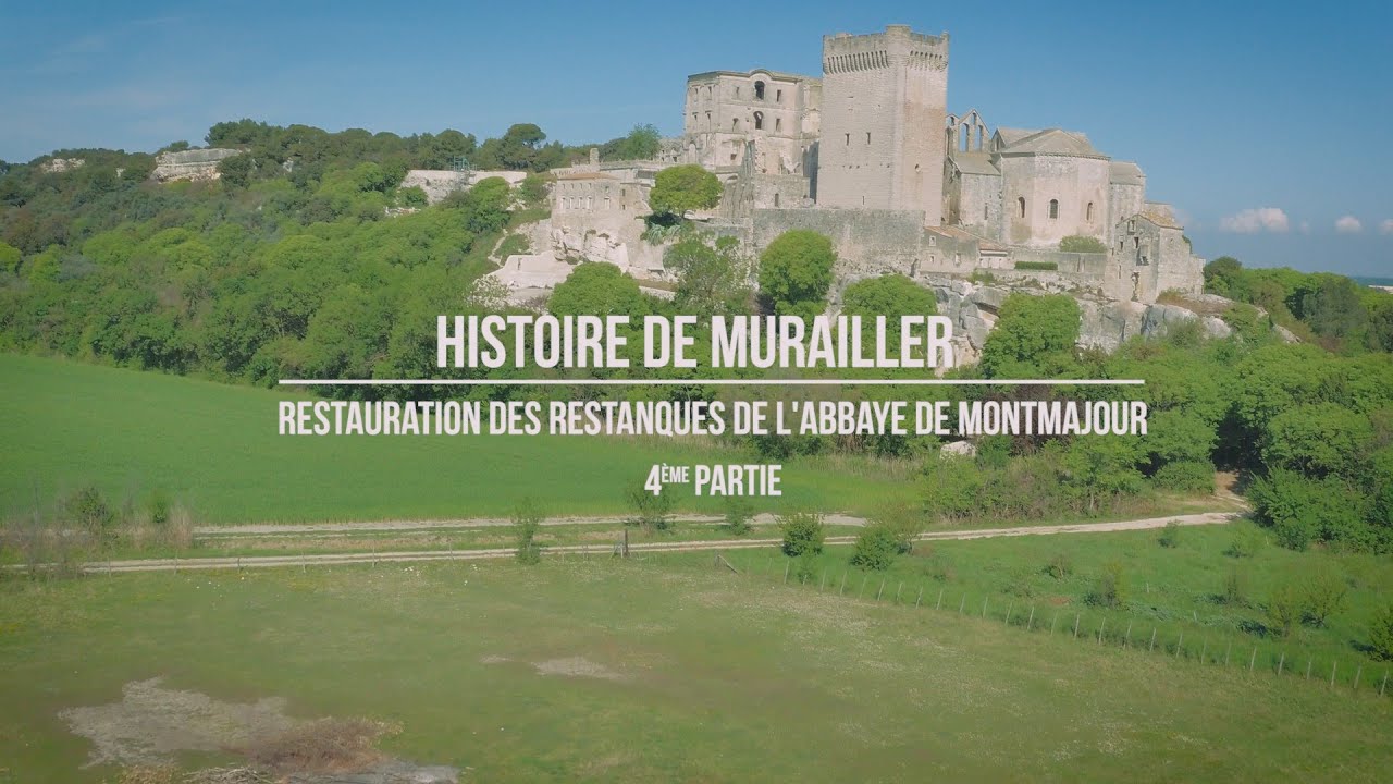 Histoire de murailler- Restauration des terrasses de culture de l'Abbaye de Montmajour à Arles (13)