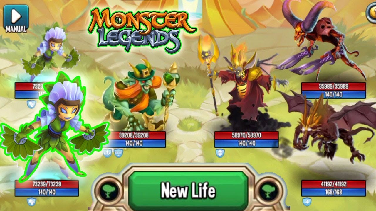 Monster Legends YEDRA level 130 vs Saulot review combat special skill