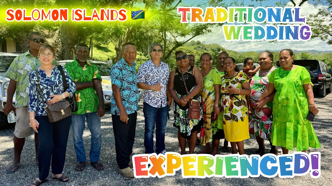 Traditional Wedding in Honiara 🇸🇧 | First Time Experience