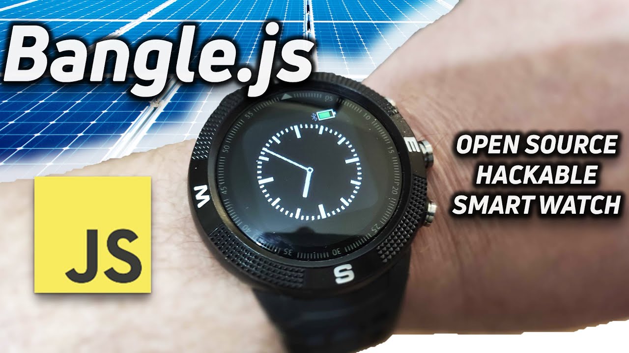 Bangle.js: First Look at this Hackable Smart Watch