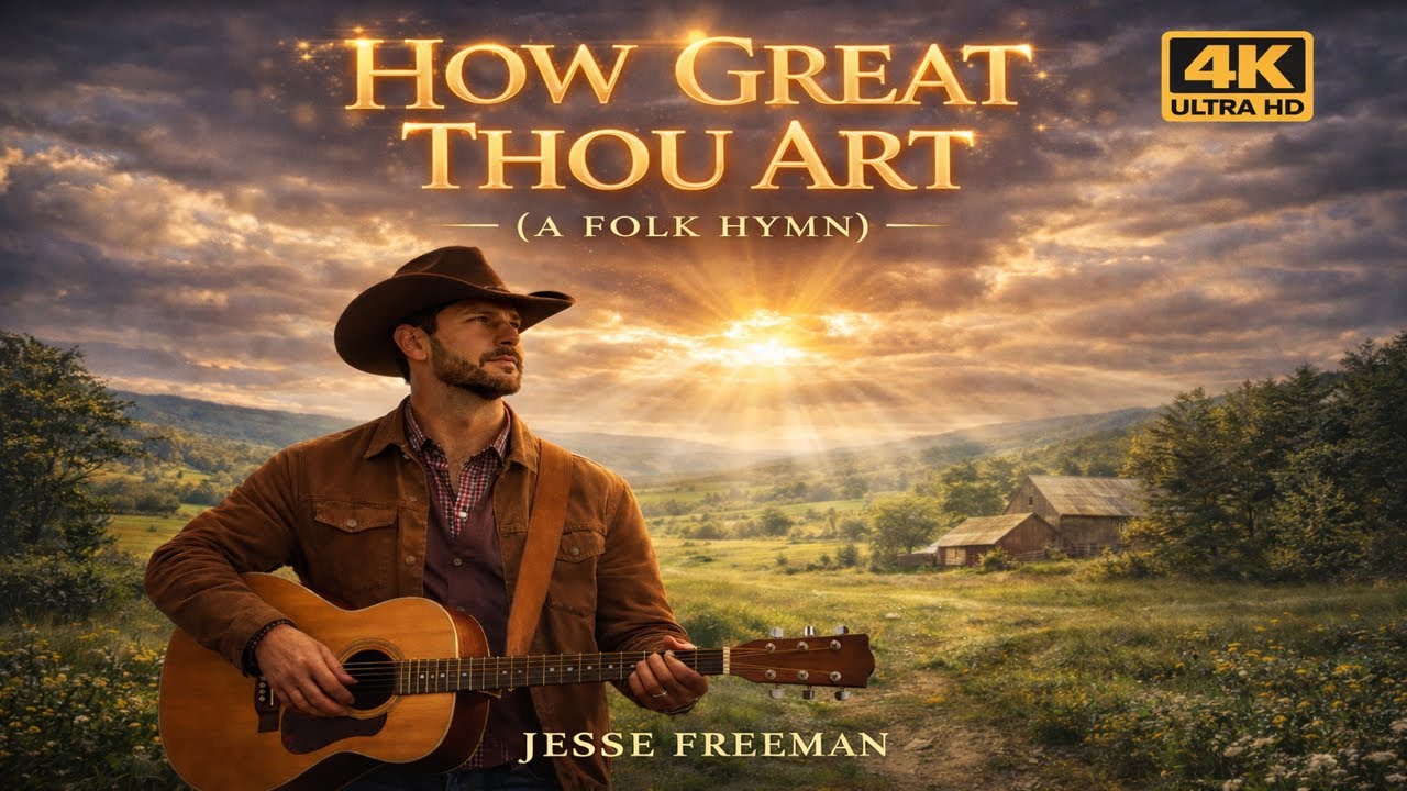 FULL VIDEO 👉:  How Great Thou Art (A Folk Hymn) – Jesse Freeman