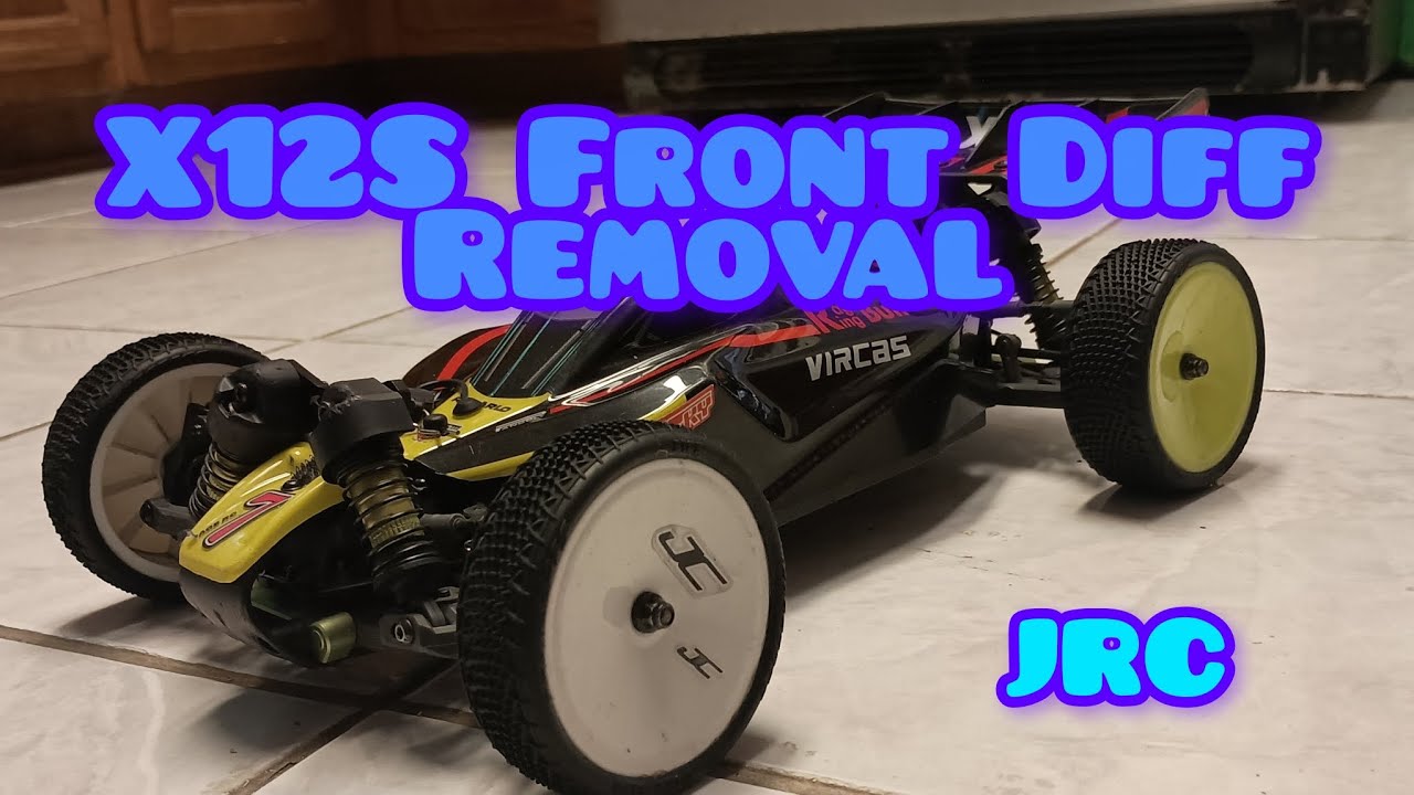 Rlarrlo X12s 3s Buggy | Accessing the Front Diff. | #rlaarlo  